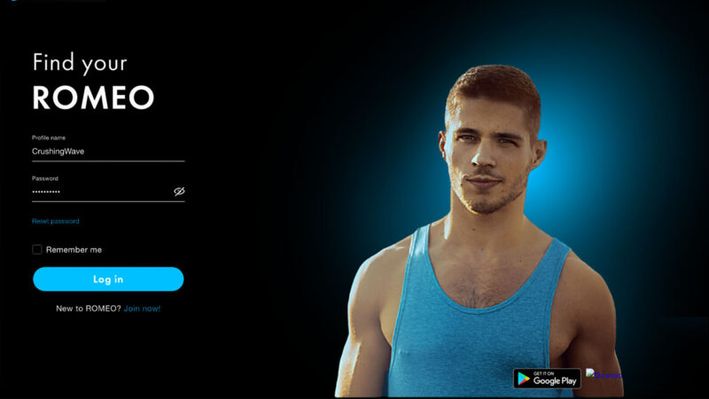 O ROMEO é uma plataforma de chat e encontros voltada para a comunidade gay masculina